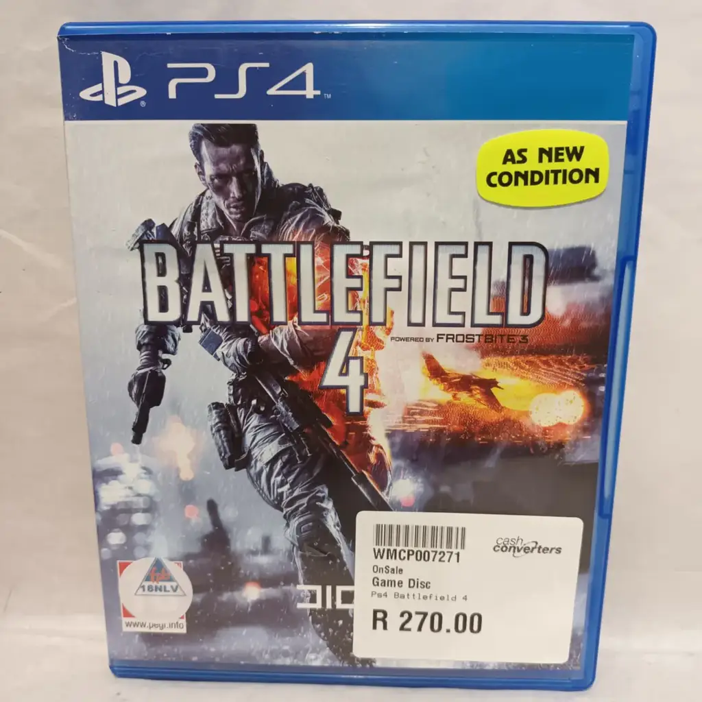Ps4 Battlefield 4 Game Disc