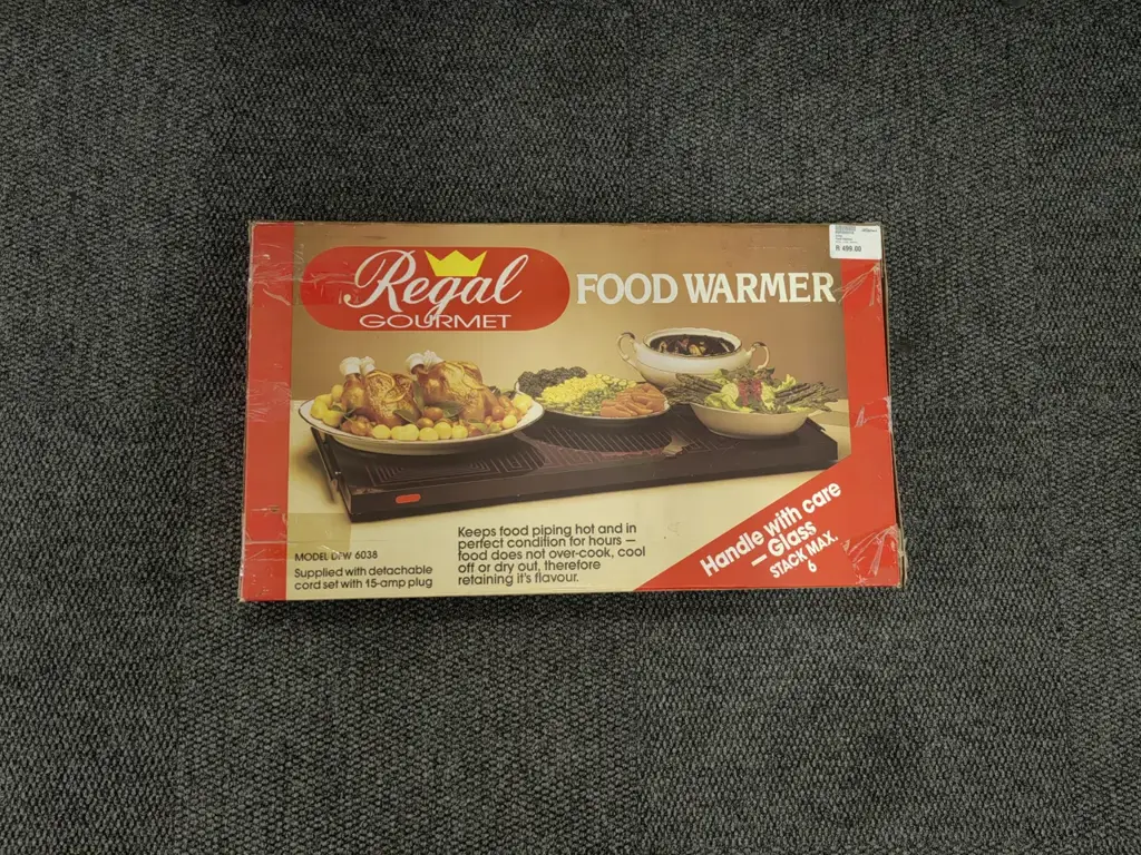 Regal Gourmet Food Warmer With Glass Top