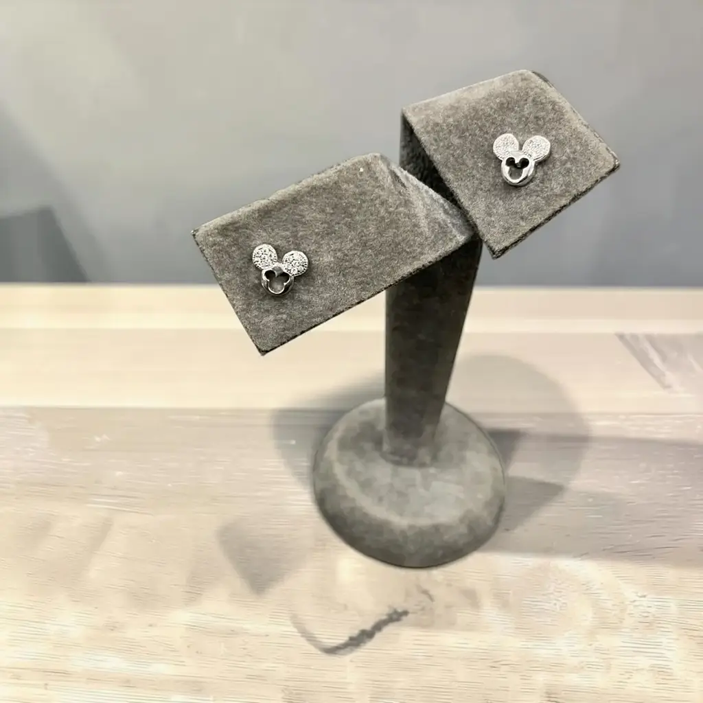 925 Silver Earrings Flower Shaped