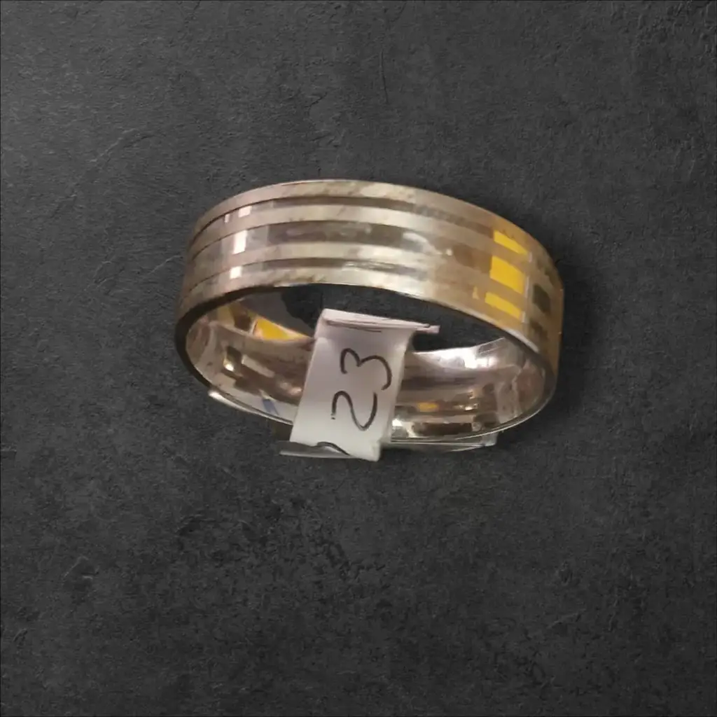 925 silver Band Wedding Ring - View 2