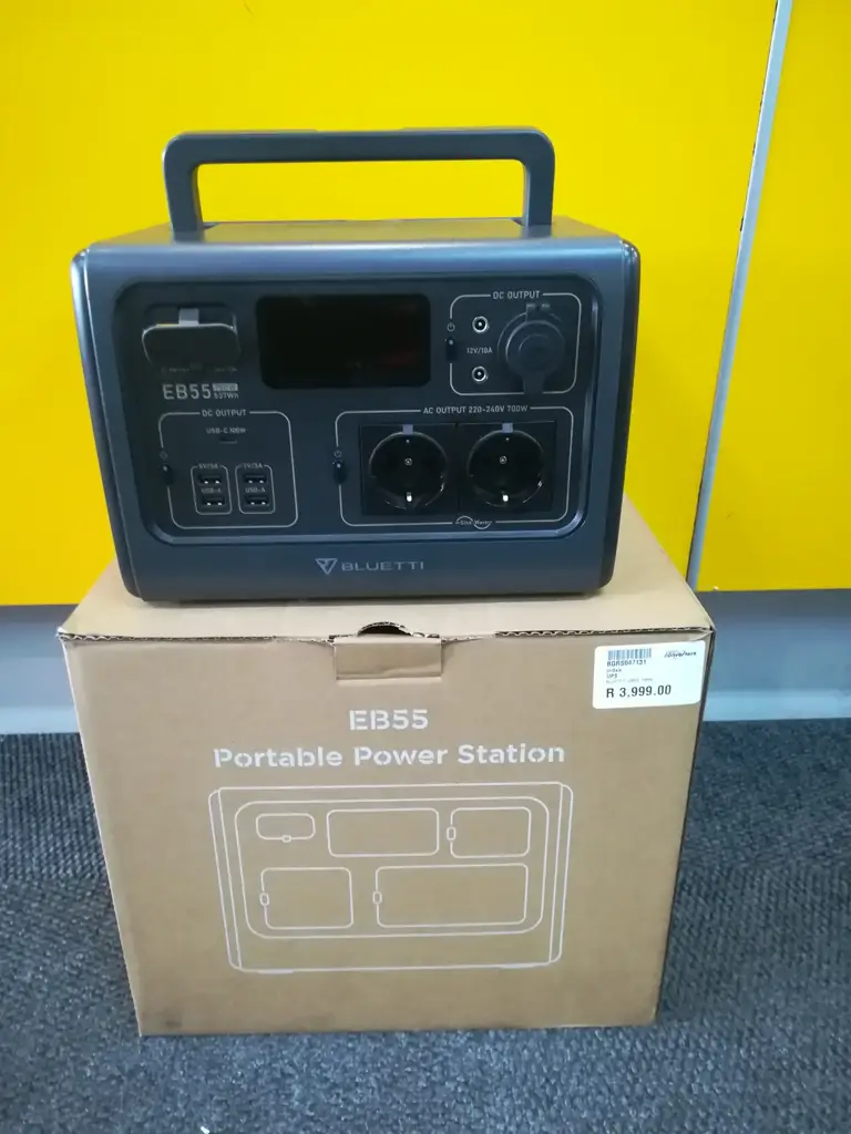 Bluetti Eb55 Portable Power Station 700W