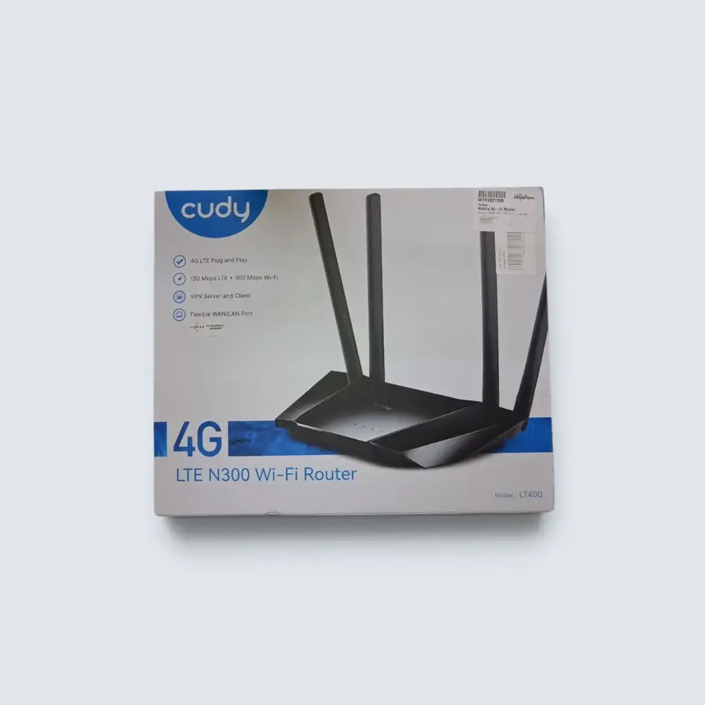 Cudy Lt400 4G Lte N300 Wi-Fi Router - View 2