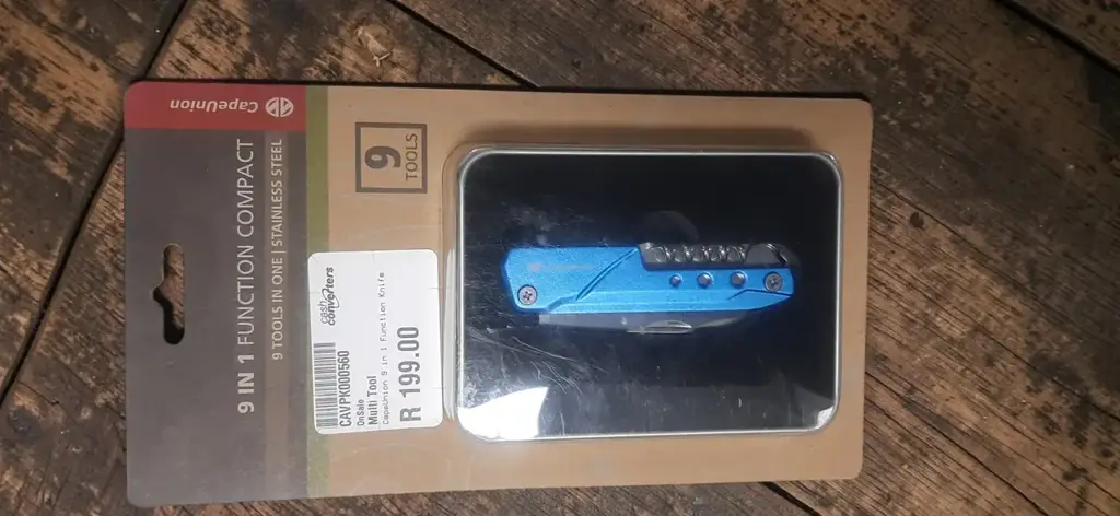 Capeunion 9 In 1 Function Knife