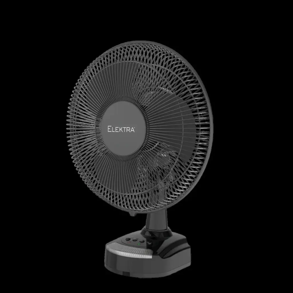 Elektra Everlast Desk Fan (Black)