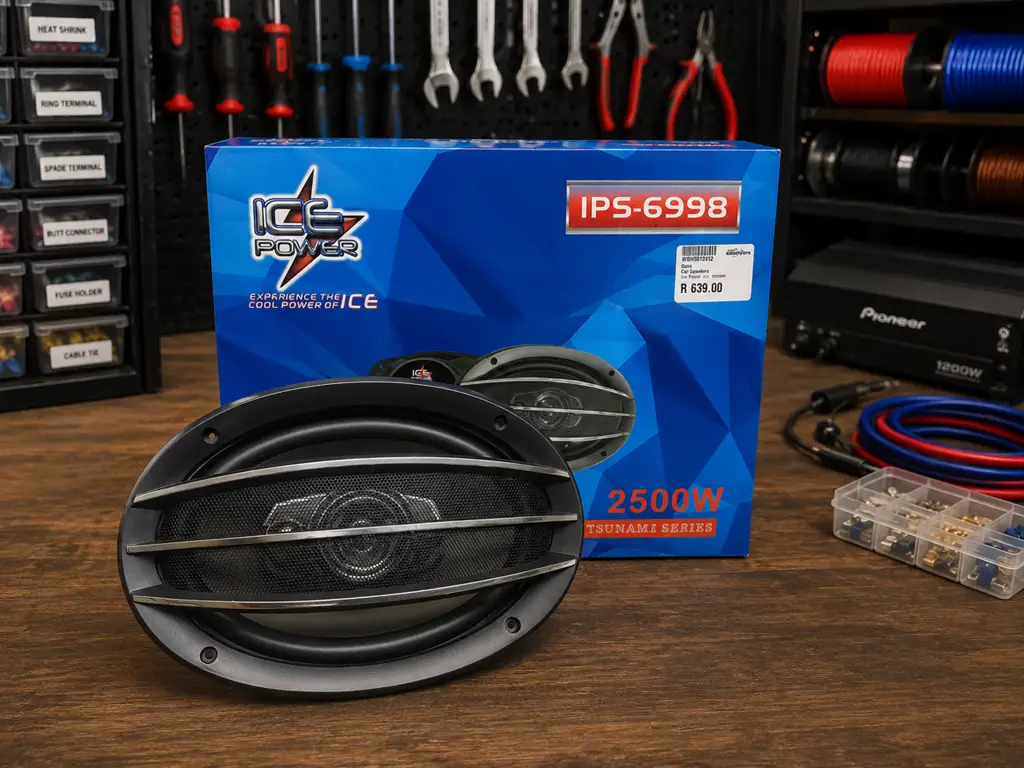 Ice Power Ips-6998 2500W 6X9" Car Speakers – New