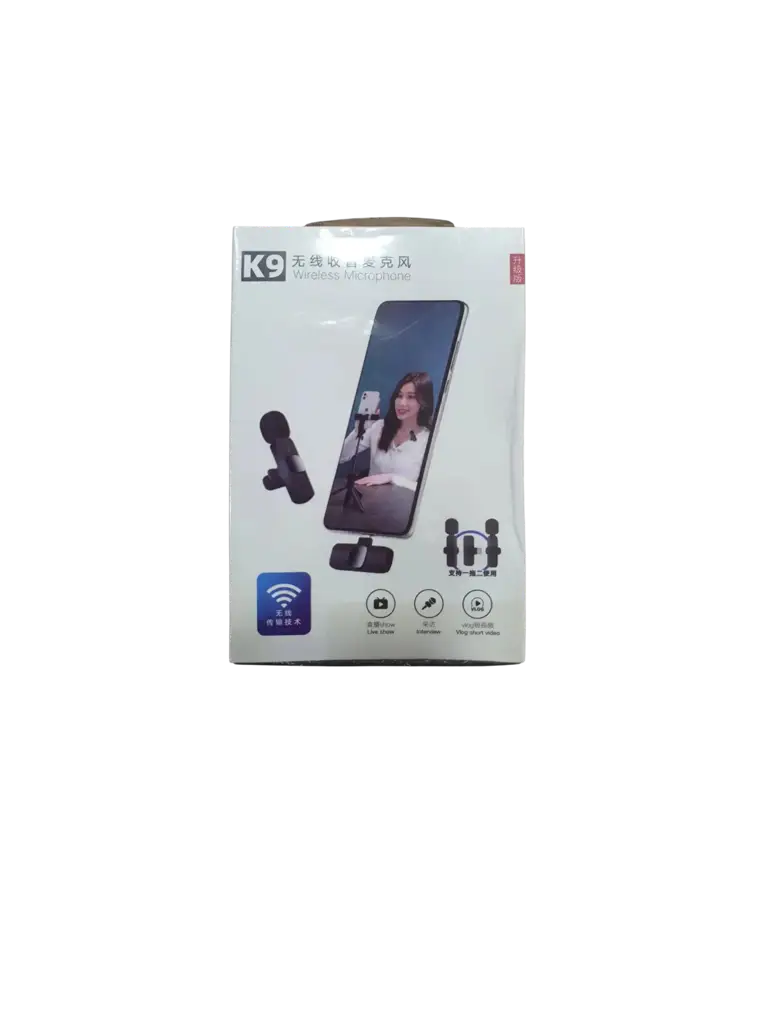 K9 20M Wireless Transmission Lavalier Microphone (Brand New)