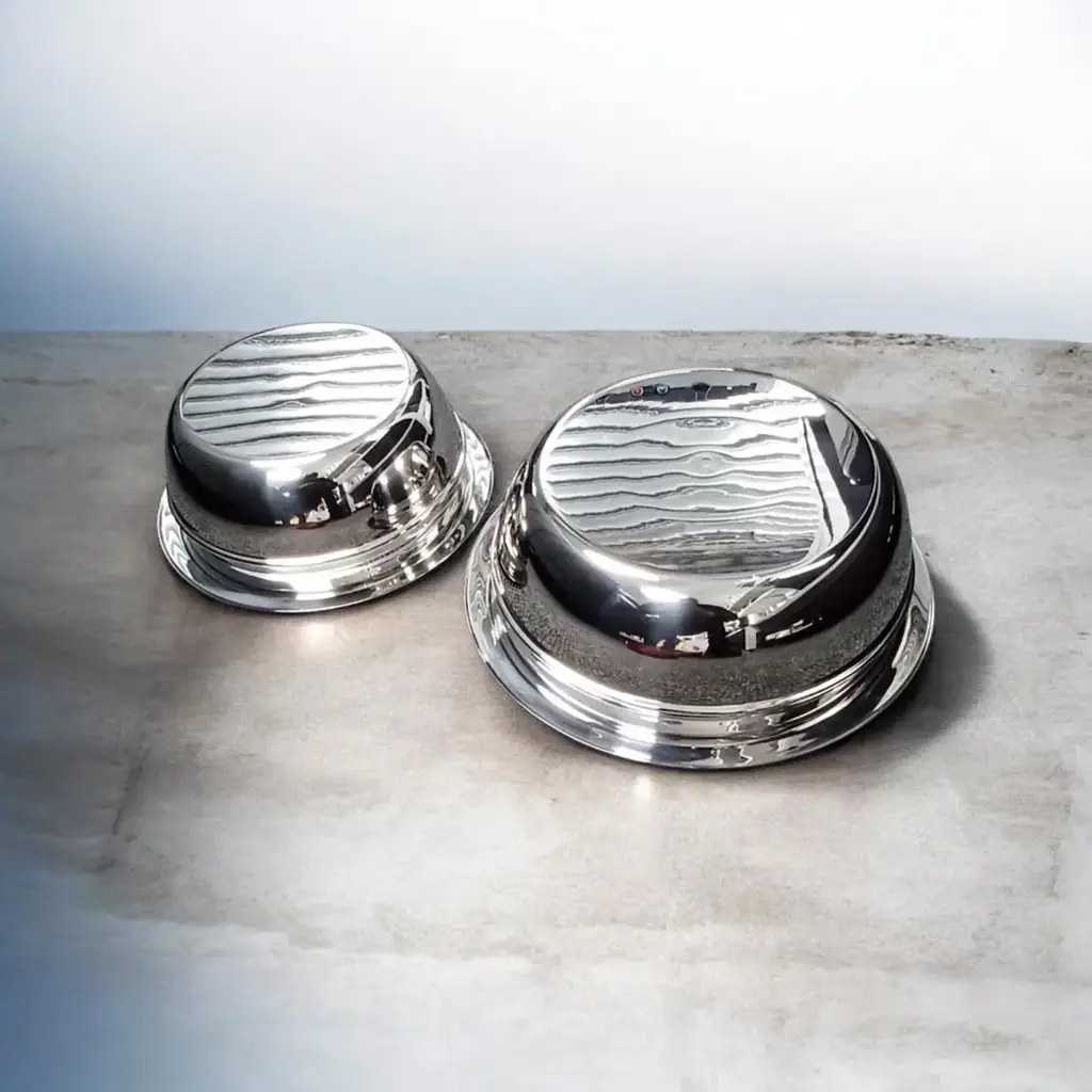 Amc Bowls With Lids And Non Slip Bases Stainless Steel - View 3
