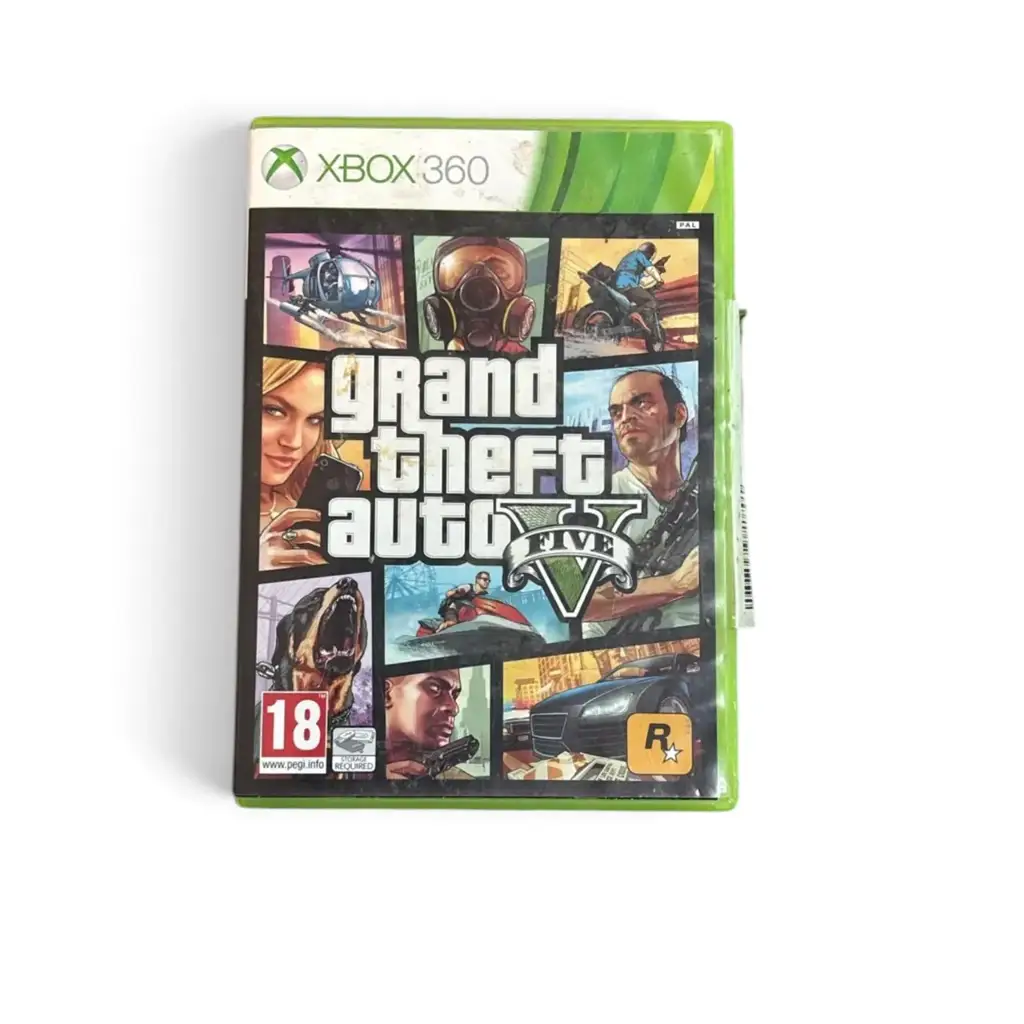 Xbox 360 Grand Theft Auto V Five Disc Game