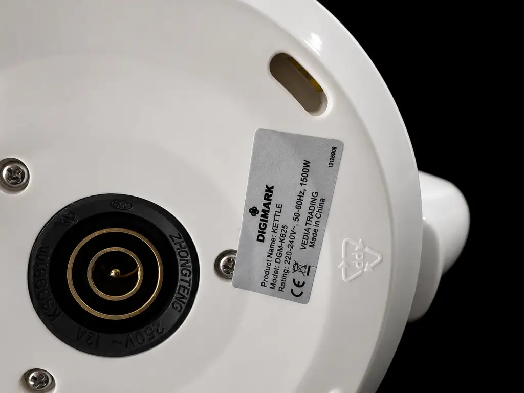 Digimark Dgmk-625 | Electric Kettle | White - View 2