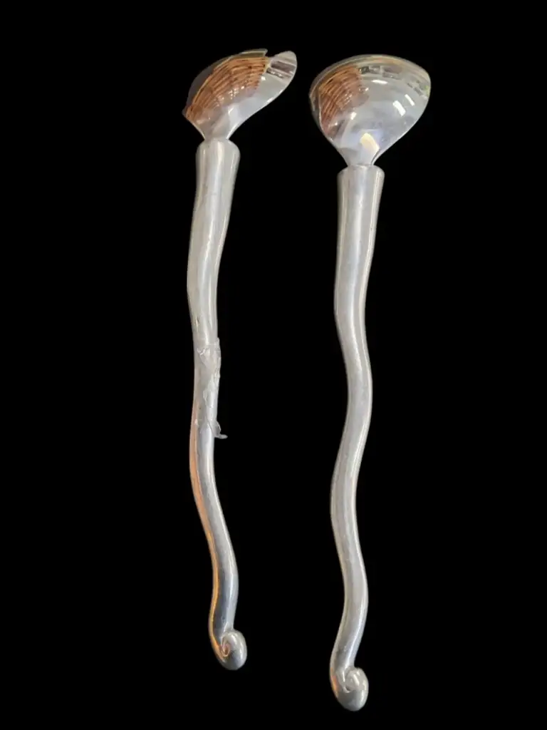 Carol Boyes Salad Spoon And Fork Set - View 2
