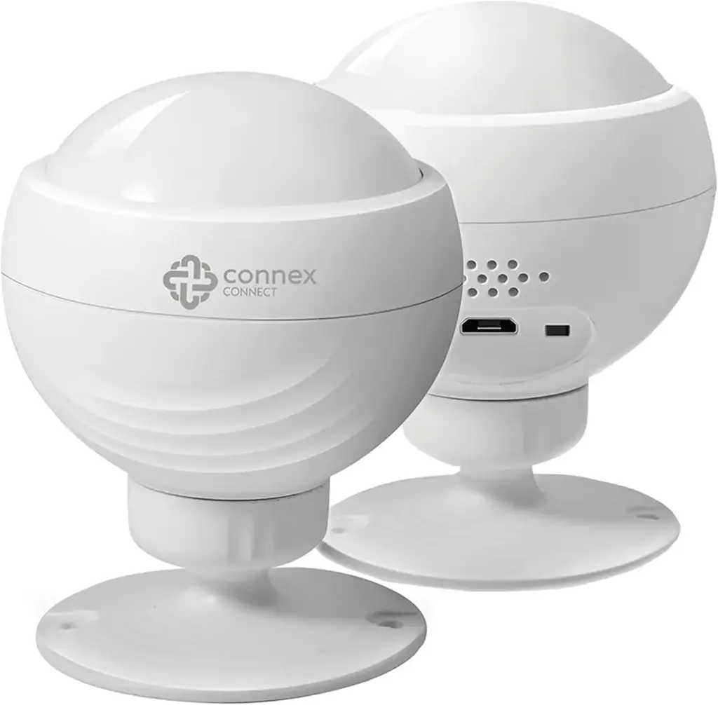 Connex Connect Cc-S2007 Smart Wifi Motion Sensor,White(2-Piece Set)