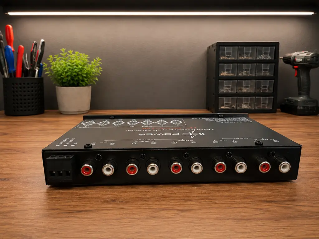 Ice Power Ipeq770 | 7-Band Car Audio Equalizer - View 3