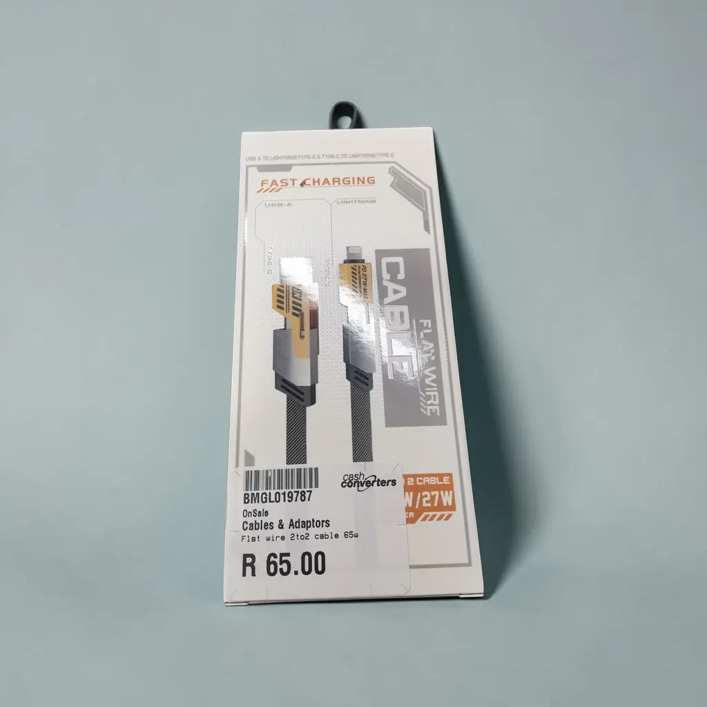 Flat Wire 2To2 Cable 65W
