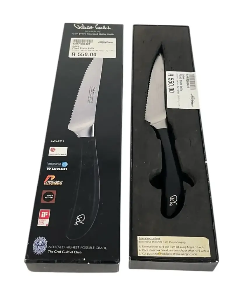 Robert Welch Serrated Utility 12Cm Knife - View 2