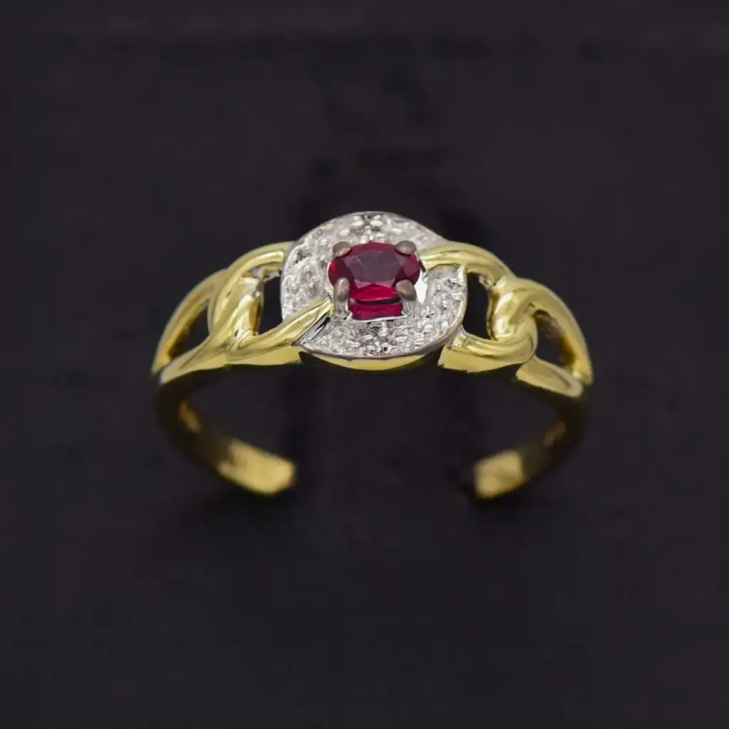 9ct Yellow Gold Dress Ring