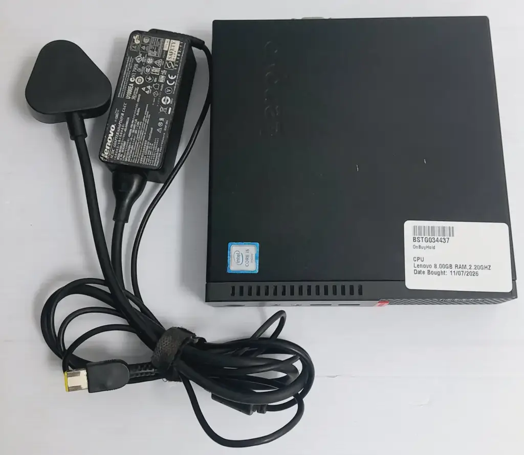 Lenovo Mini Pc Core I3 6Th Gen, 8Gb Ram, 256Gb Ssd