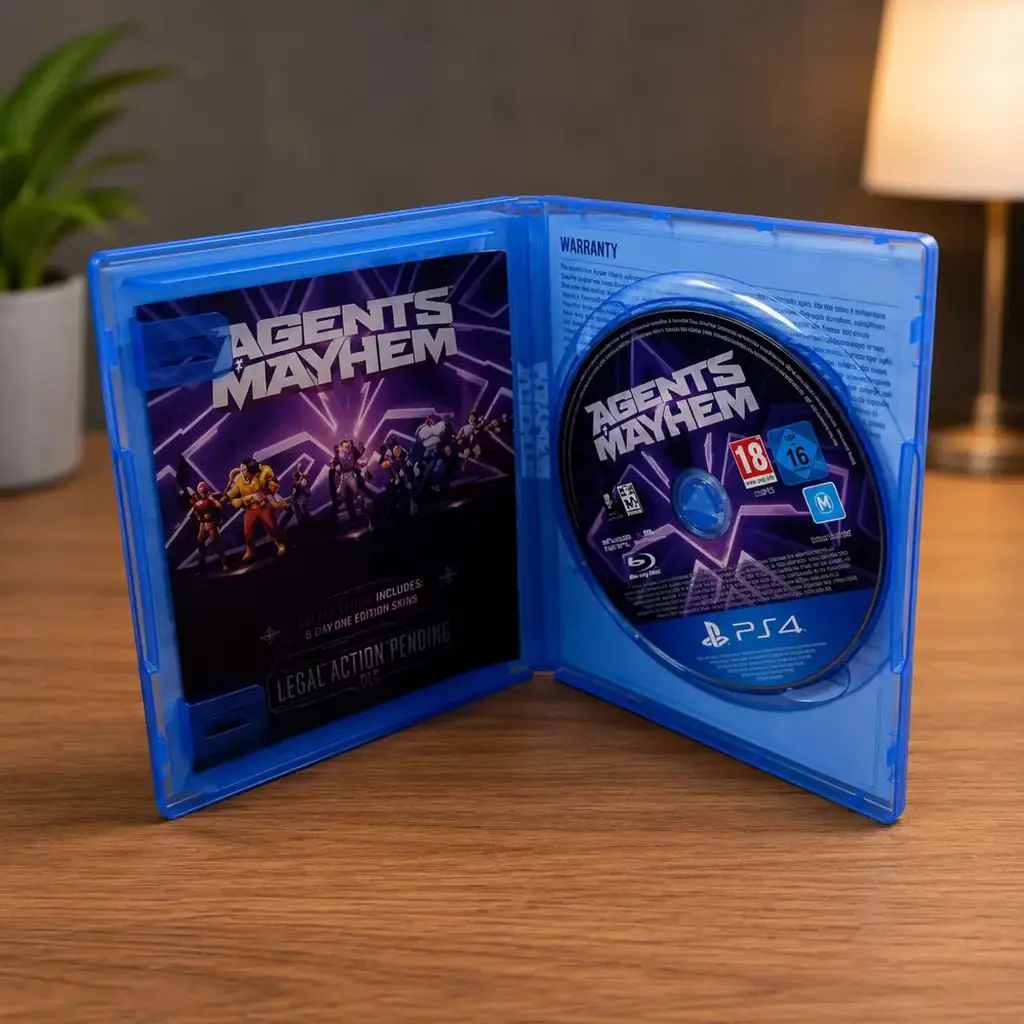 Ps4 Game Agents Mayhem Pre Owned