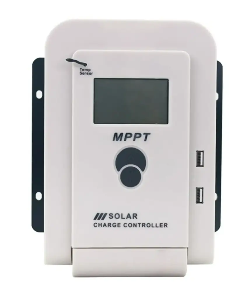 Mppt Solar Charge Controller 12V 24V Auto Regulator With Lcd Usb- Brand New