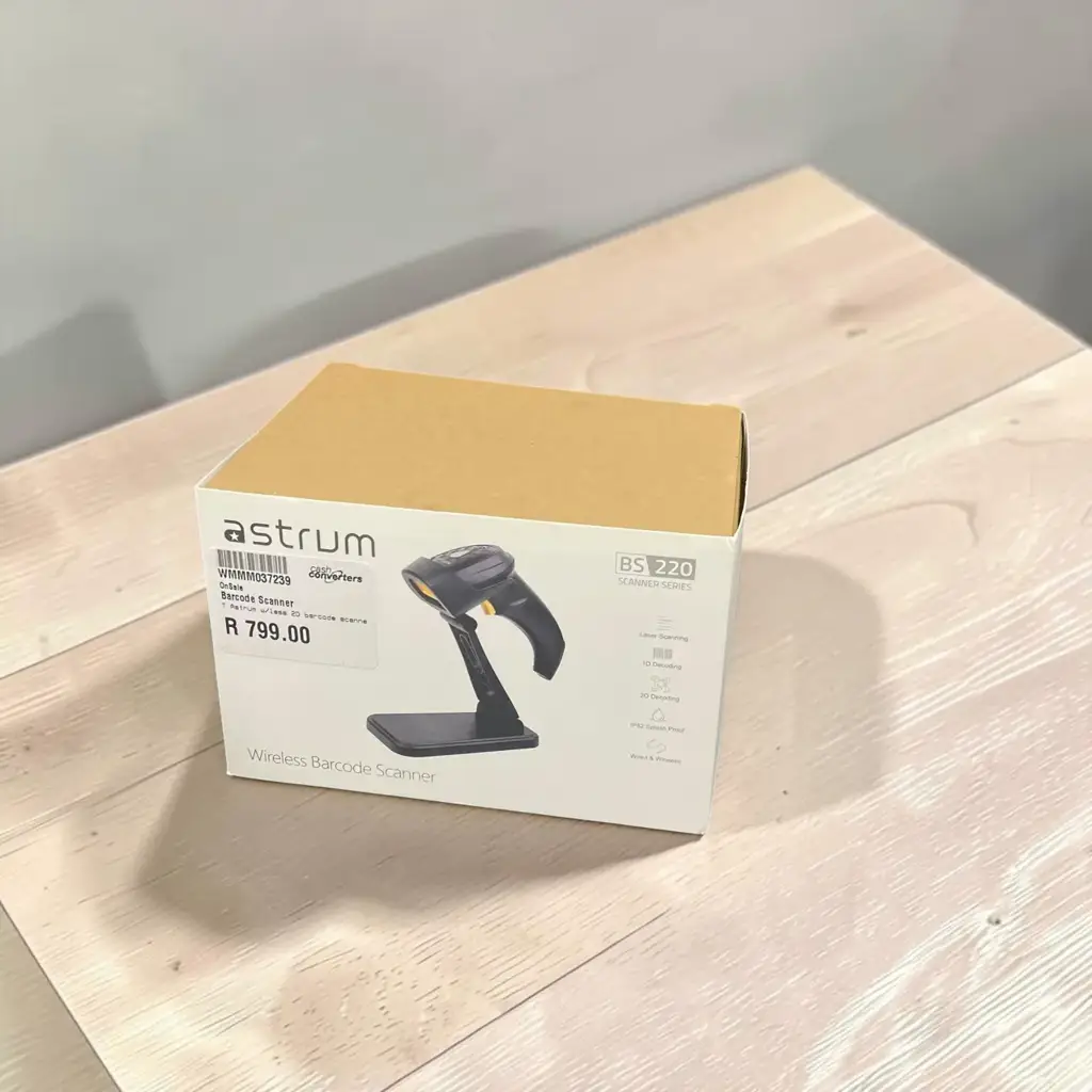 Astrum Wireless 2D Barcode Scanner