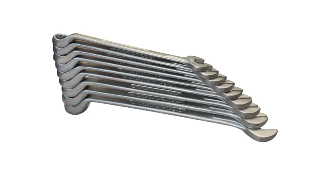 9-Piece Metric Combination Spanner