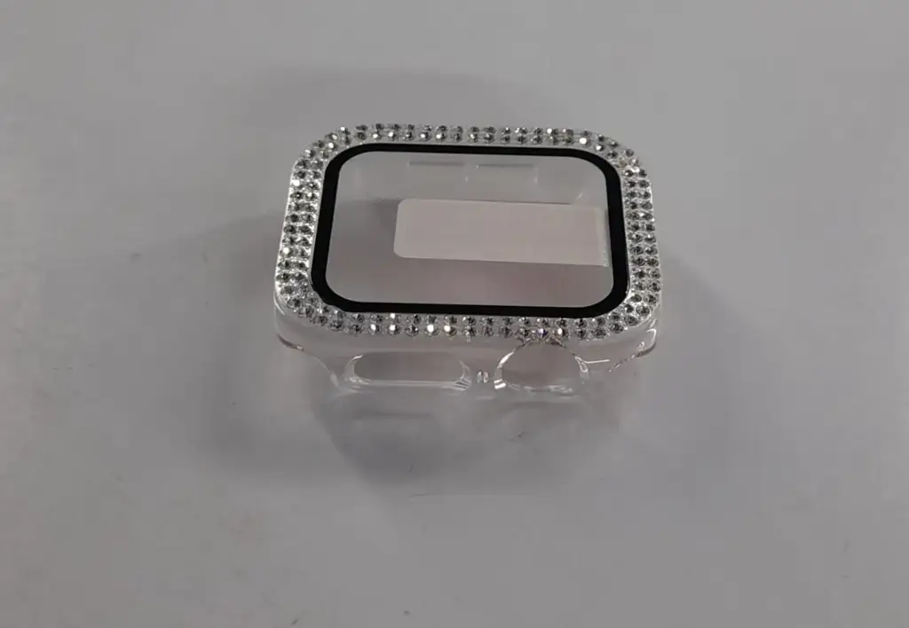 Bling Case With Hd Screen Protector Compatible With Apple Watch 40Mm