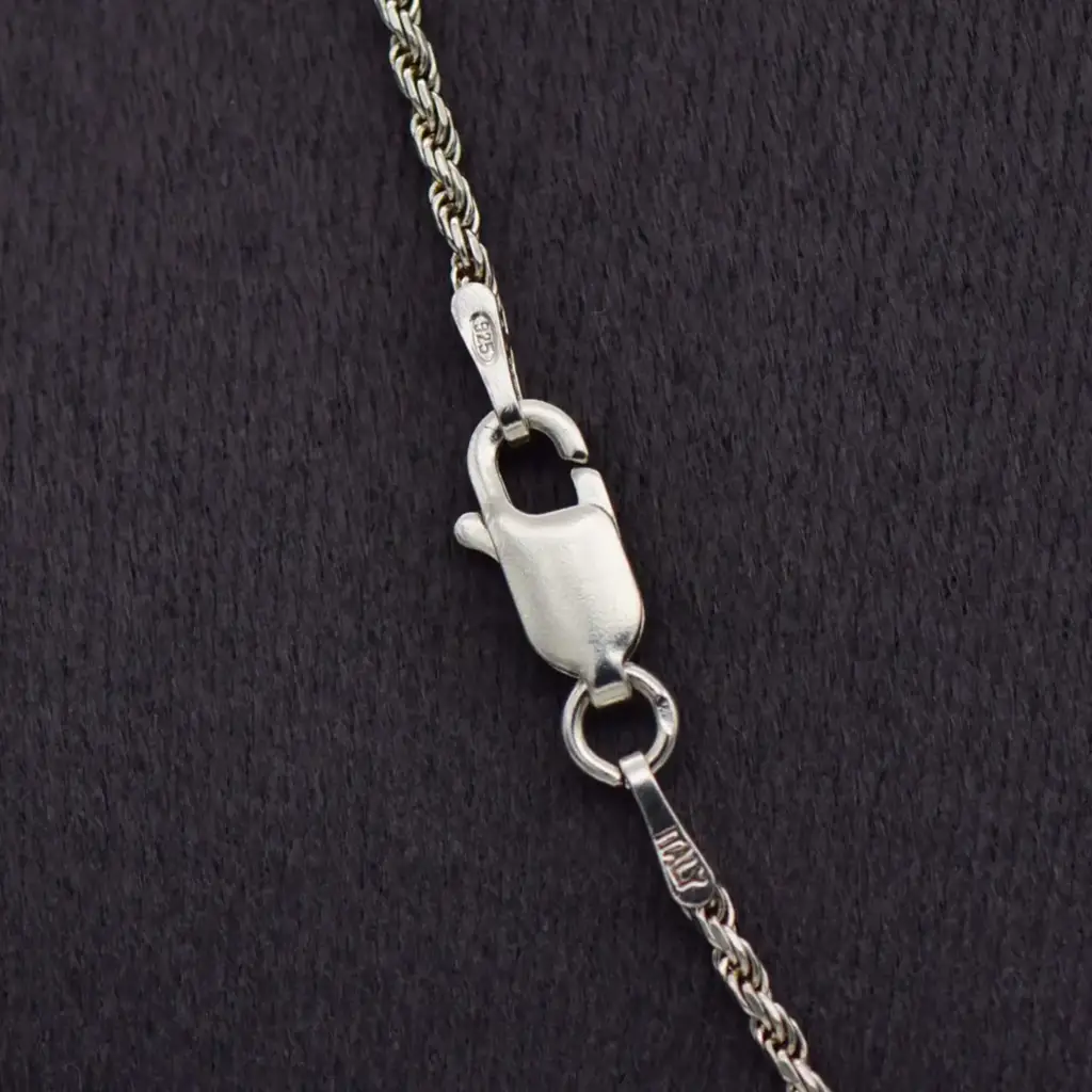 Silver-925 Chain Twisted - Link - View 3