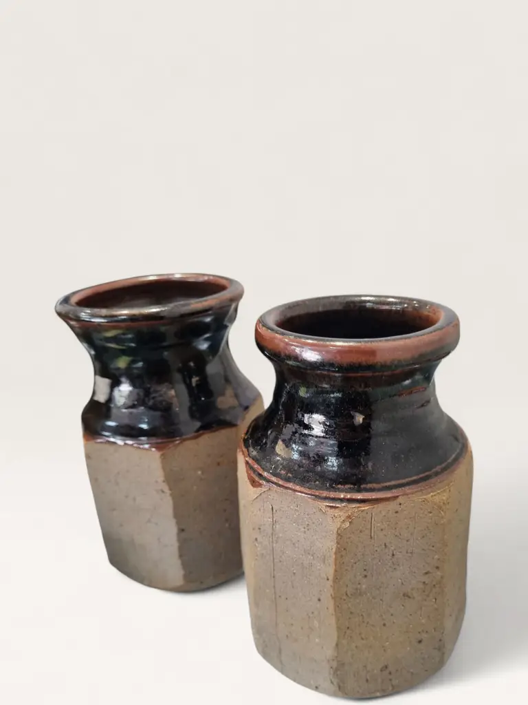 2Pc Vintage Pottery