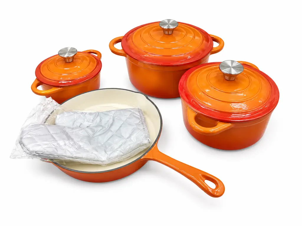 7-Piece Cast Iron Cookware Set - View 2