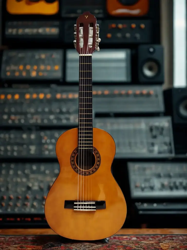 Semi-Acoustic Guitar Valencia Cg160 1/4