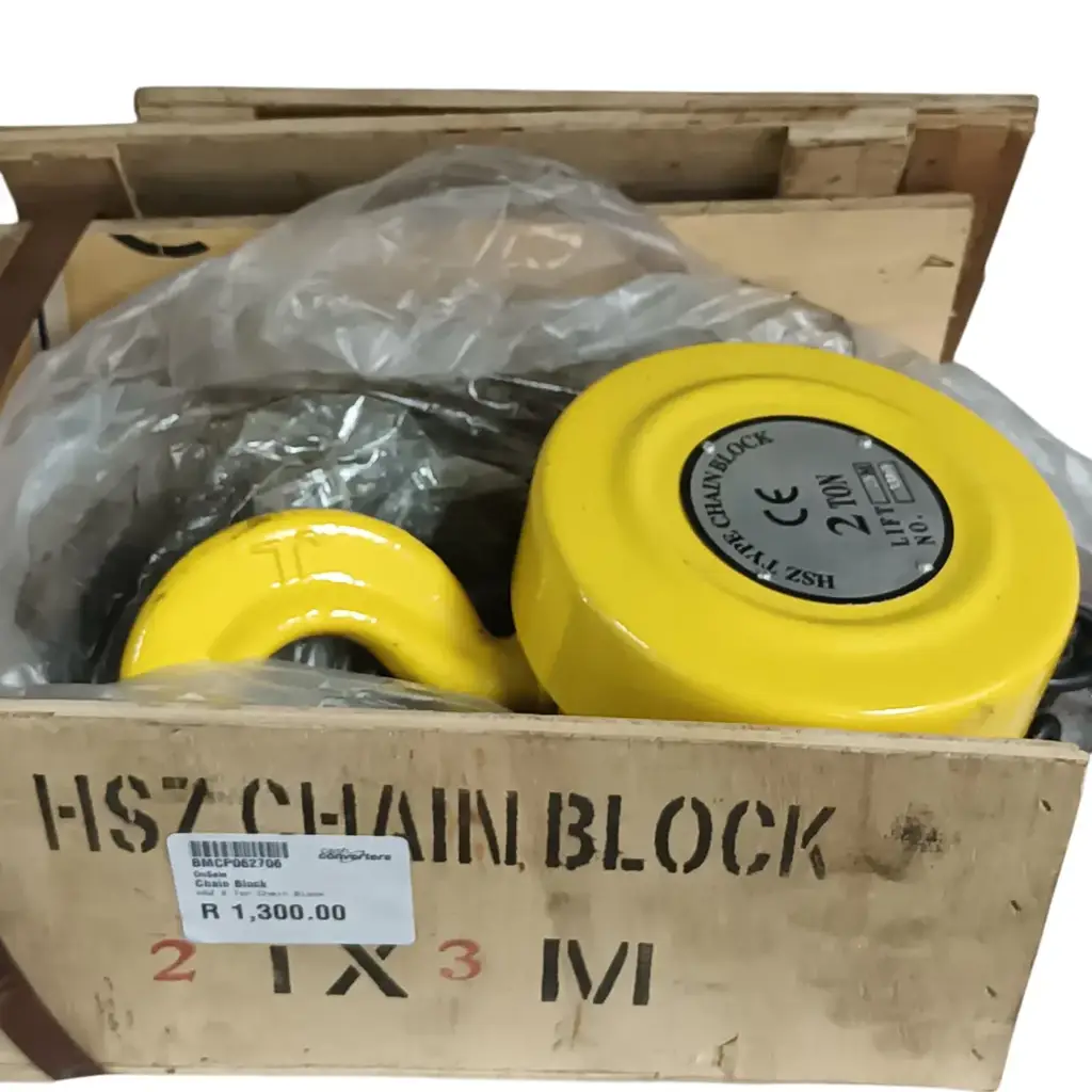 HSZ Series 2 Ton Chain Block (New)