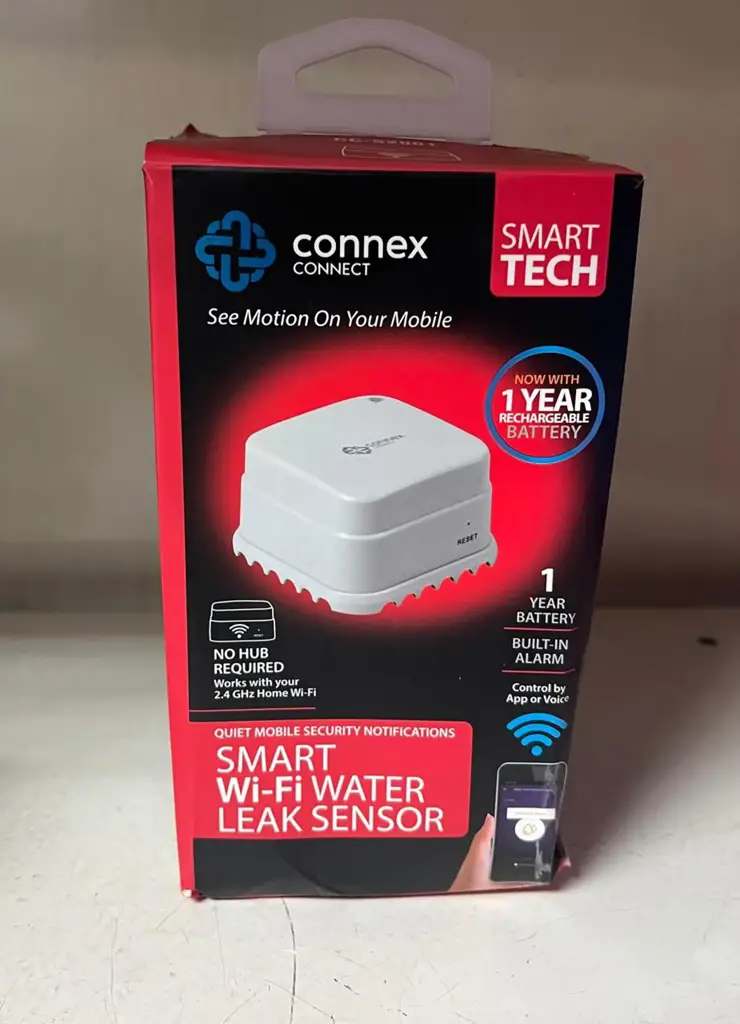 Connex Connect Smart Wifi Water Leak Sensor
