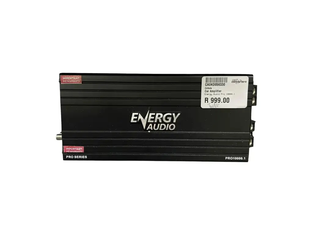 Energy Audio Pro Amplifier (Store Collection)