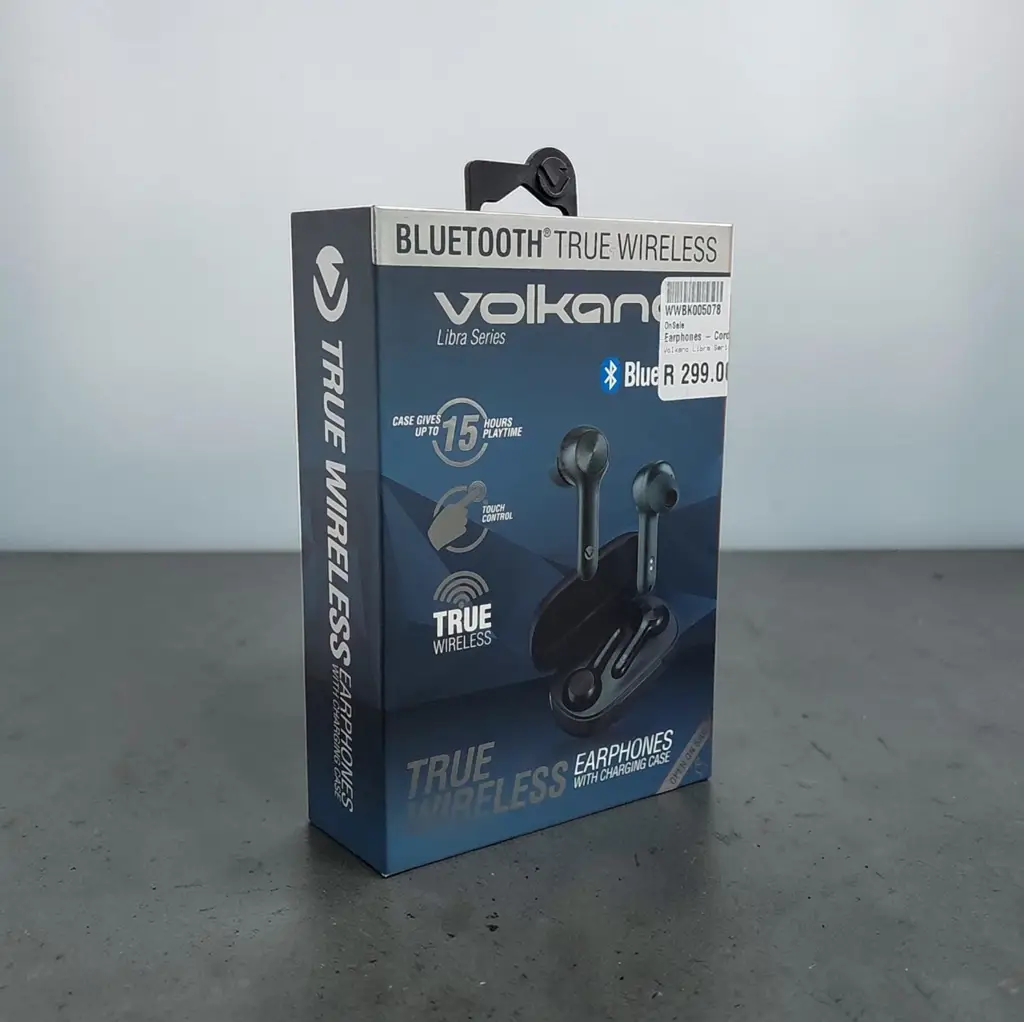 Volcano Libra Series (Vk-1123-Bk) Tws Earphones + Charging Case - View 2