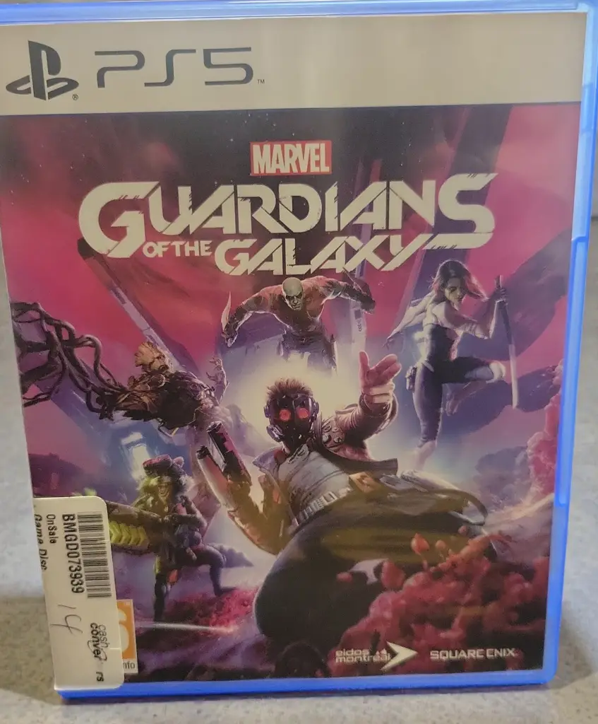 Guardians Of The Galaxy Ps5 Game Disc