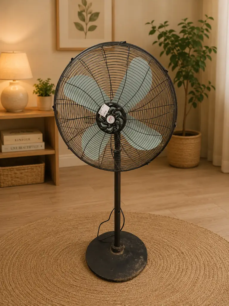 Champion 81760 Industrial Pedestal Fan - View 2