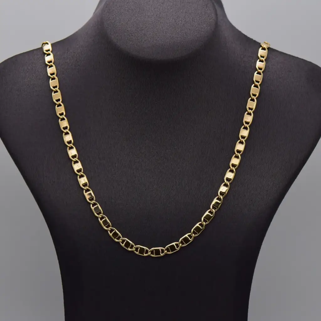 9ct Yellow Gold Chain Fancy-Link