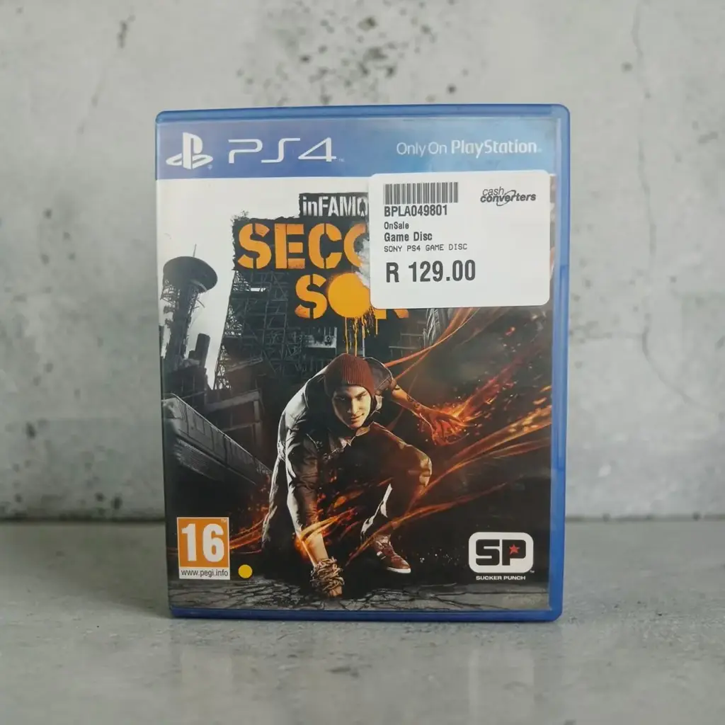 Infamous Second Son Ps 4 Game