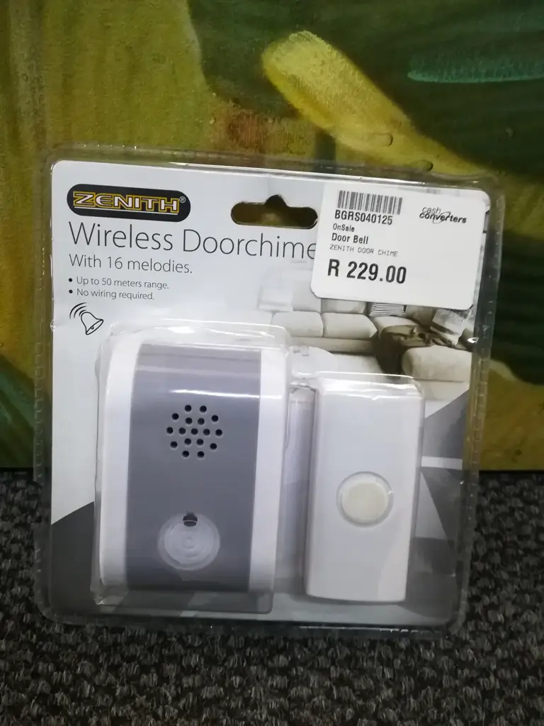 Zenith Wireless Door Chime
