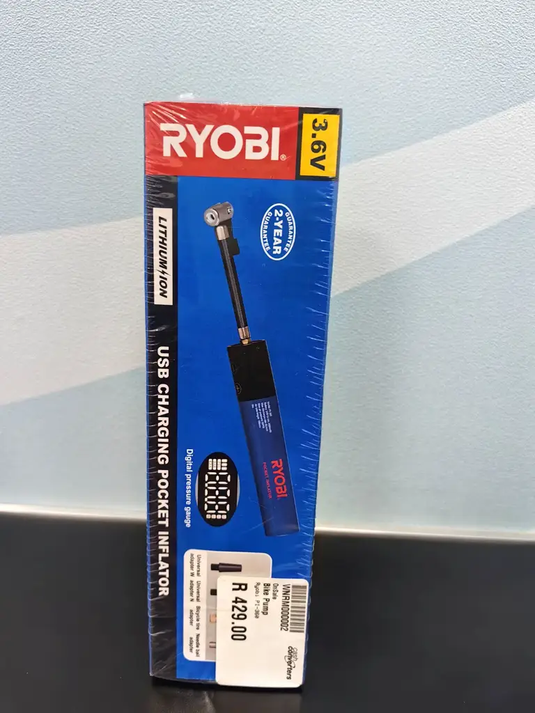 Ryobi Pi-360 USB Charging Pocket Inflator - View 2