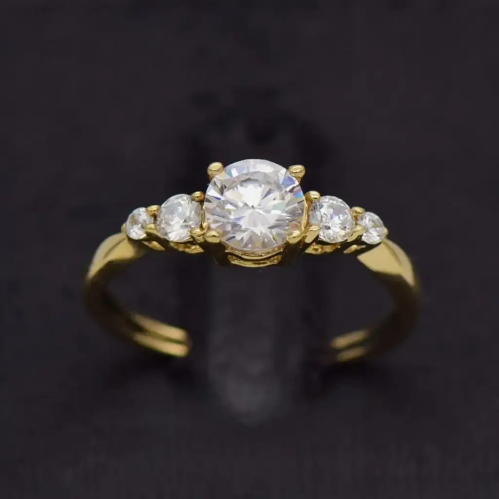 9ct Yellow Gold Engagement Ring