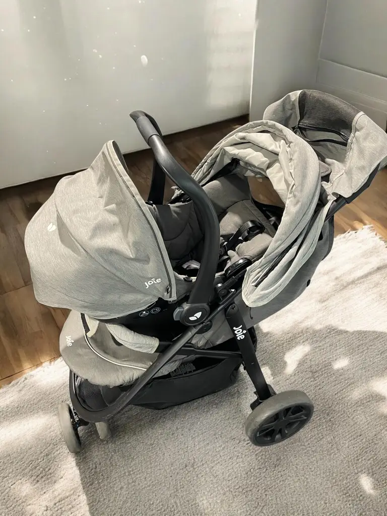 Joie Coal Litetrax 3 Travel System Stroller - View 2