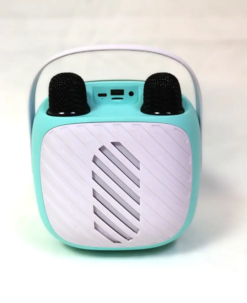 Volkano Kids Singmate Series Bluetooth Speaker With Dual Microphones - Turquoise - View 3