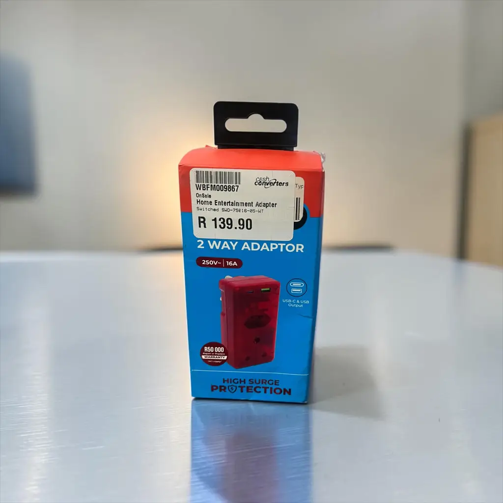 2 Way Adaptor High Surge Protection