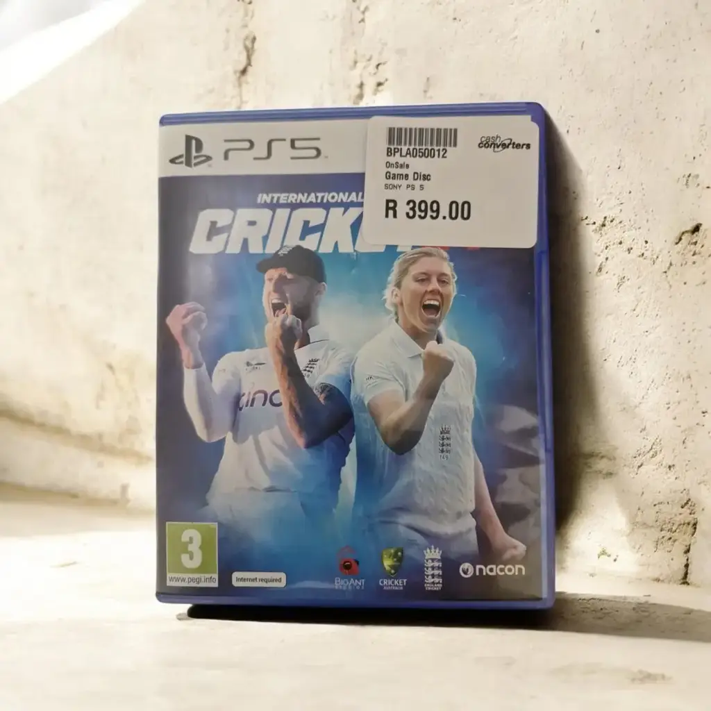 Sony Ps5 Cricket 24: International Edition Game Disc