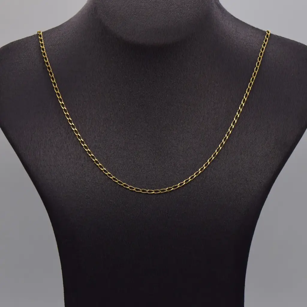 9ct Yellow Gold Chain Curb-Link