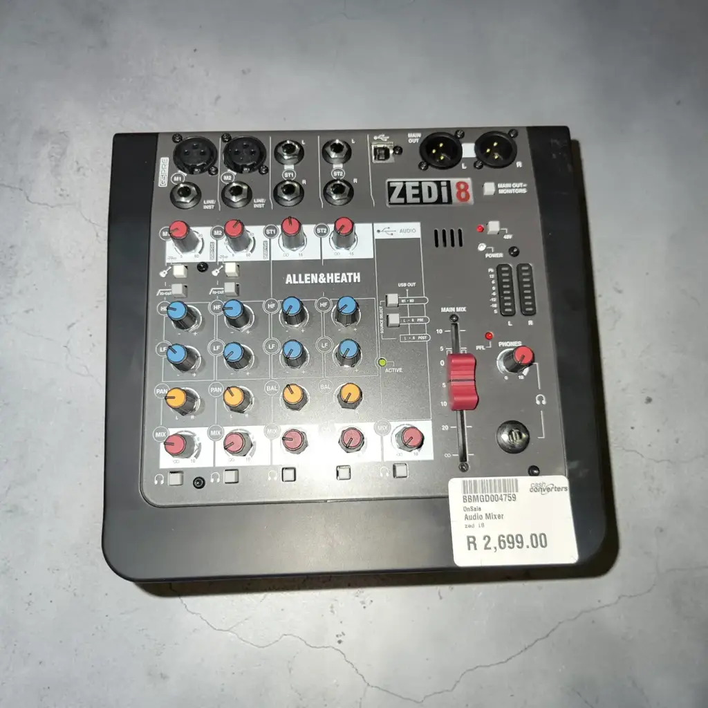 Zed I8 Dj Electronic Equipment/Audio Mixer