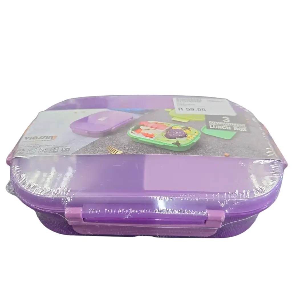 Sipabrite 3-Compartment Lunch Box