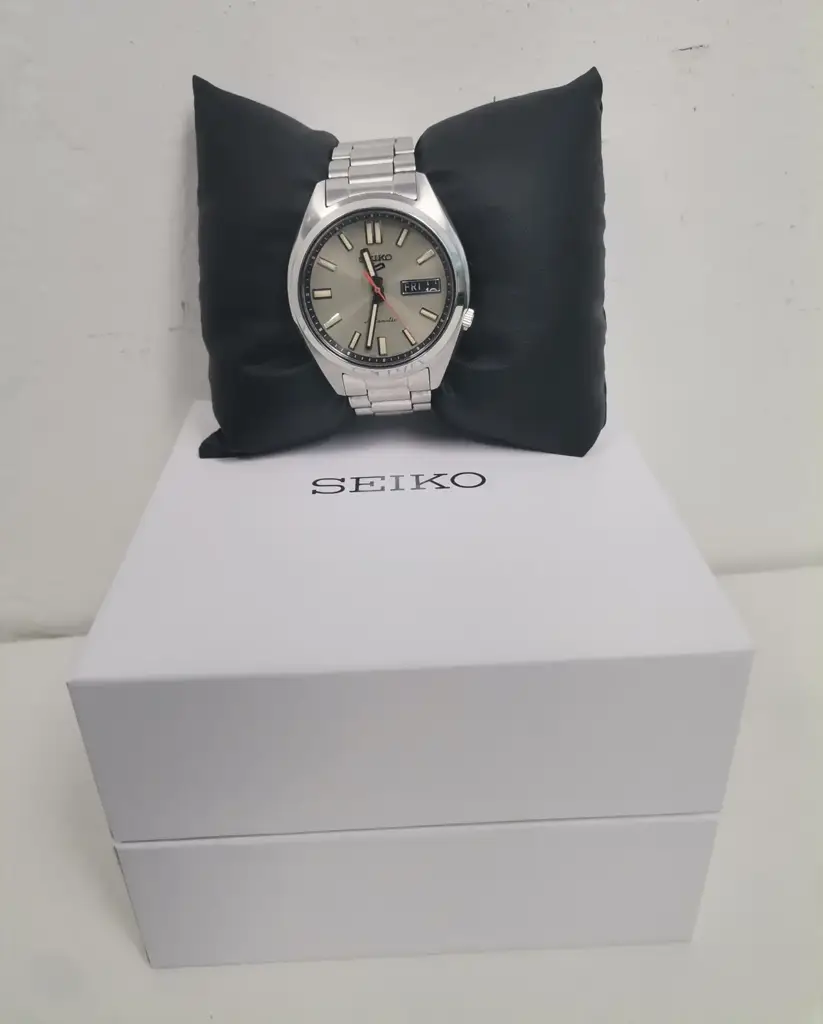 Seiko 5 Sports Snxs Automatic Ivory Dial Watch Srpk91k1(Certificate Available) - View 3