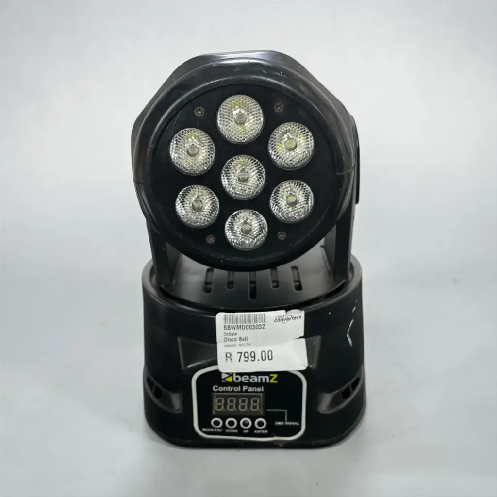 Beamz Mhl74 Is An Ultra-Compact Led Moving Head