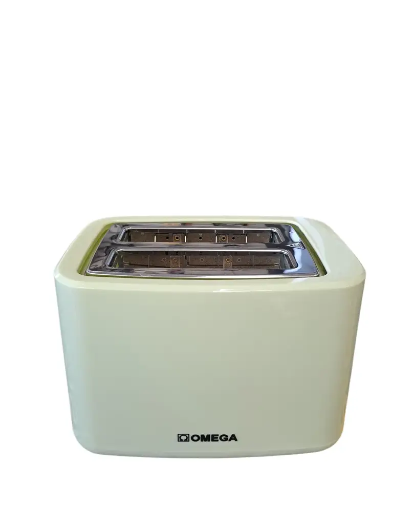 Omega 2-Slice Toaster With 7 Toasting Levels & Anti-Slip Base - View 2